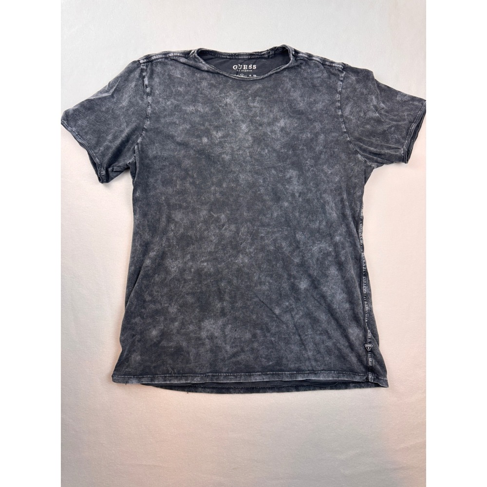 Guess Los Angeles Men's Medium Acid Wash T-Shirt Vintage Wash Streetwear Grunge